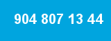 904 807 13 44 904 807 13 44